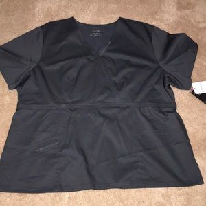 Cherokee luxe scrub top